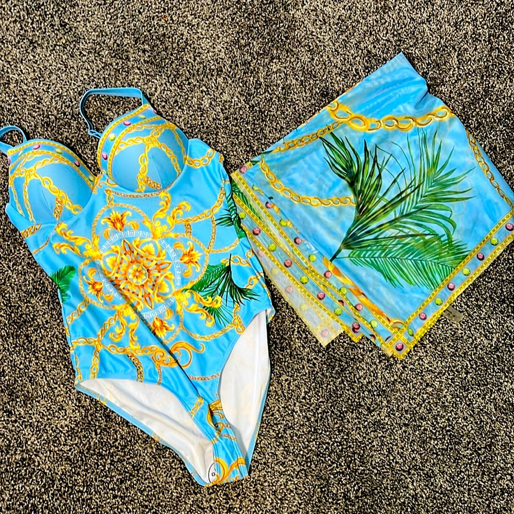 One Piece with Wrap Size Medium